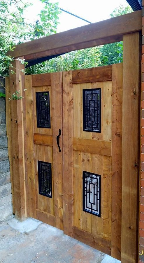 gate and yard entrance